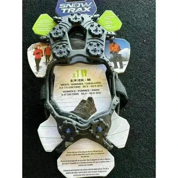 Yaktrax SnowTrax Ice Cleats Size S/M | Winter Traction for Shoes & Boots | New - Picture 1 of 4